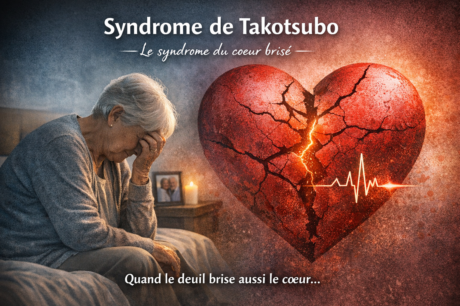 Traverser la perte : un chemin vers l'apaisement. Le deuil peut littéralement briser le cœur